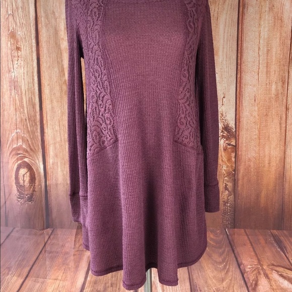 Anthropologie E by Eloise waffle knit tunic S - Picture 2 of 8